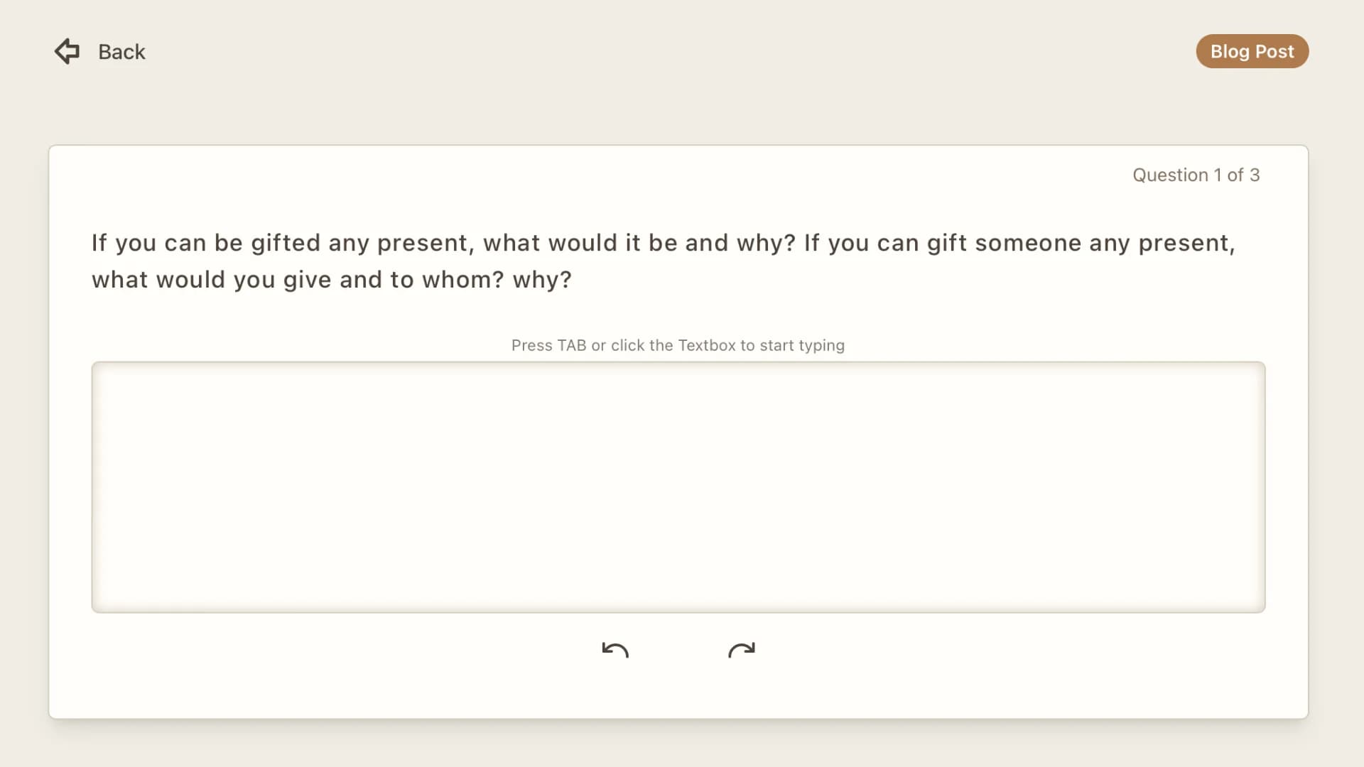 student text-editor screenshot